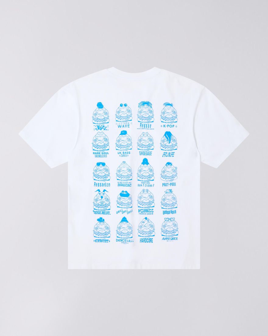 EMC VARIOUS T - SHIRT - White - Raw Denim