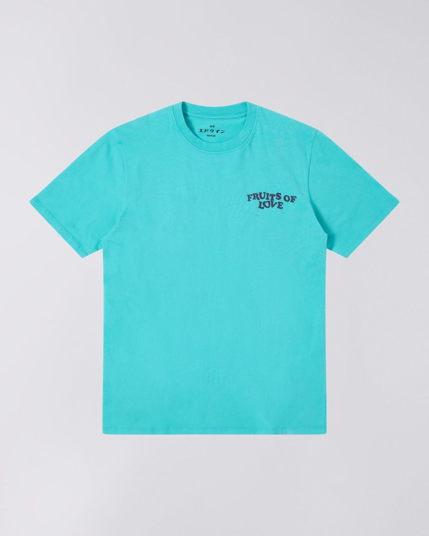 FRUITS OF LOVE T - SHIRT - Baltic - Raw Denim