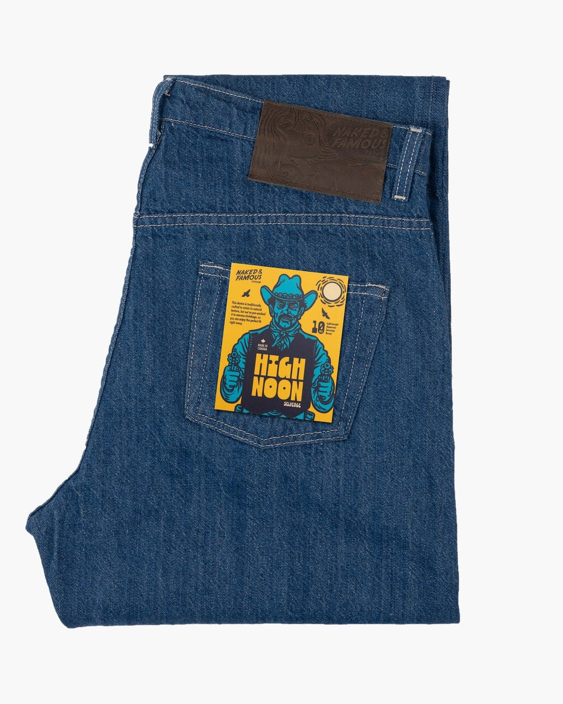 HIGH NOON SELVEDGE - Easy Guy 10oz - Raw Denim
