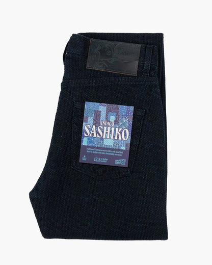 INDIGO SASHIKO - Weird guy 12.5oz - Raw Denim