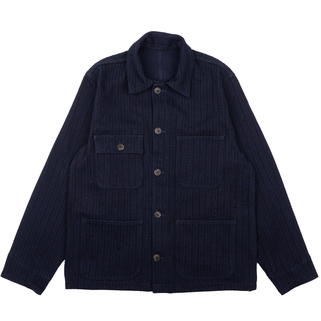 INDIGO SUGIAYA - Chore Coat - Raw Denim
