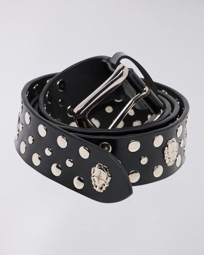 JOE BELT - Black - Raw Denim