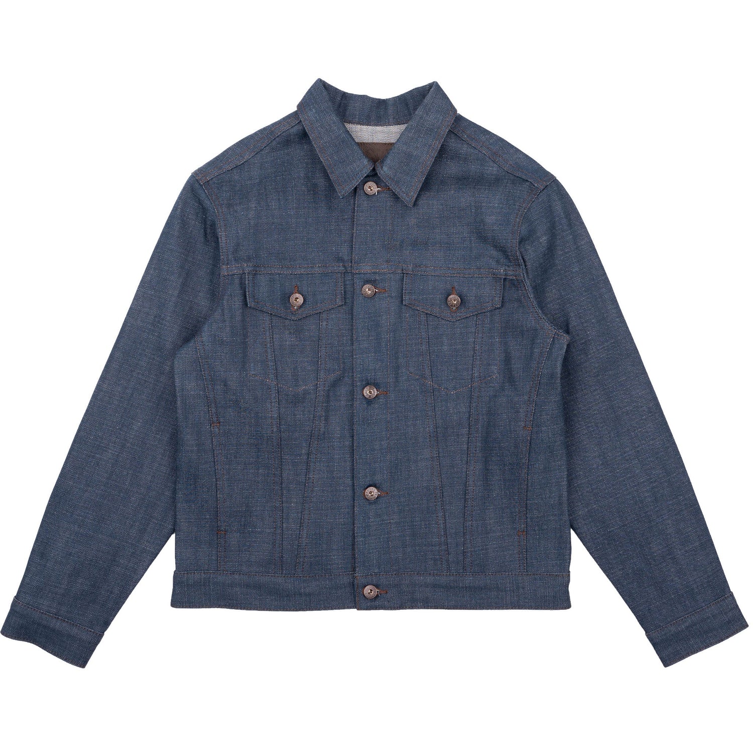 KAWATARO SELVEDGE - Denim Jacket 14.5 oz - Raw Denim