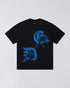 KINBAKU - BI T - SHIRT - Black - Raw Denim