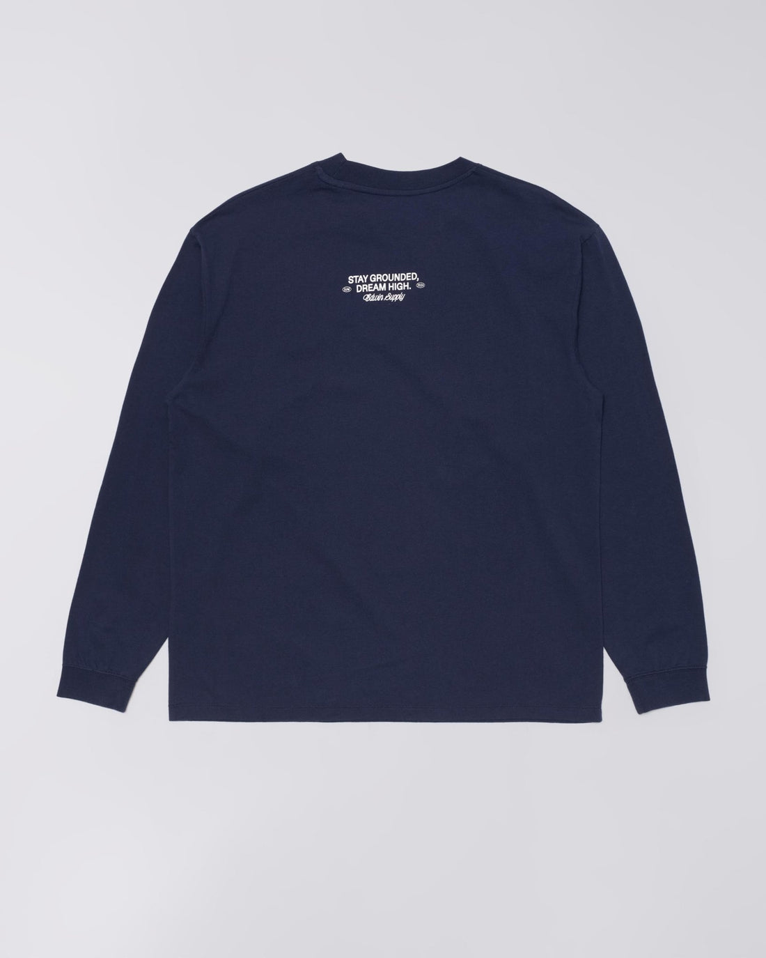 LAID BACK LEAGUE T - SHIRT LS - Maritime Blue - Raw Denim