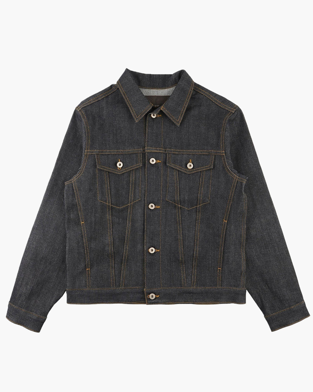 LEFT HAND TWILL - Denim Jacket 13.75 oz - Raw Denim