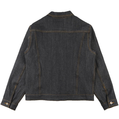 LEFT HAND TWILL SELVEDGE - Denim jacket 13.75oz - Raw Denim