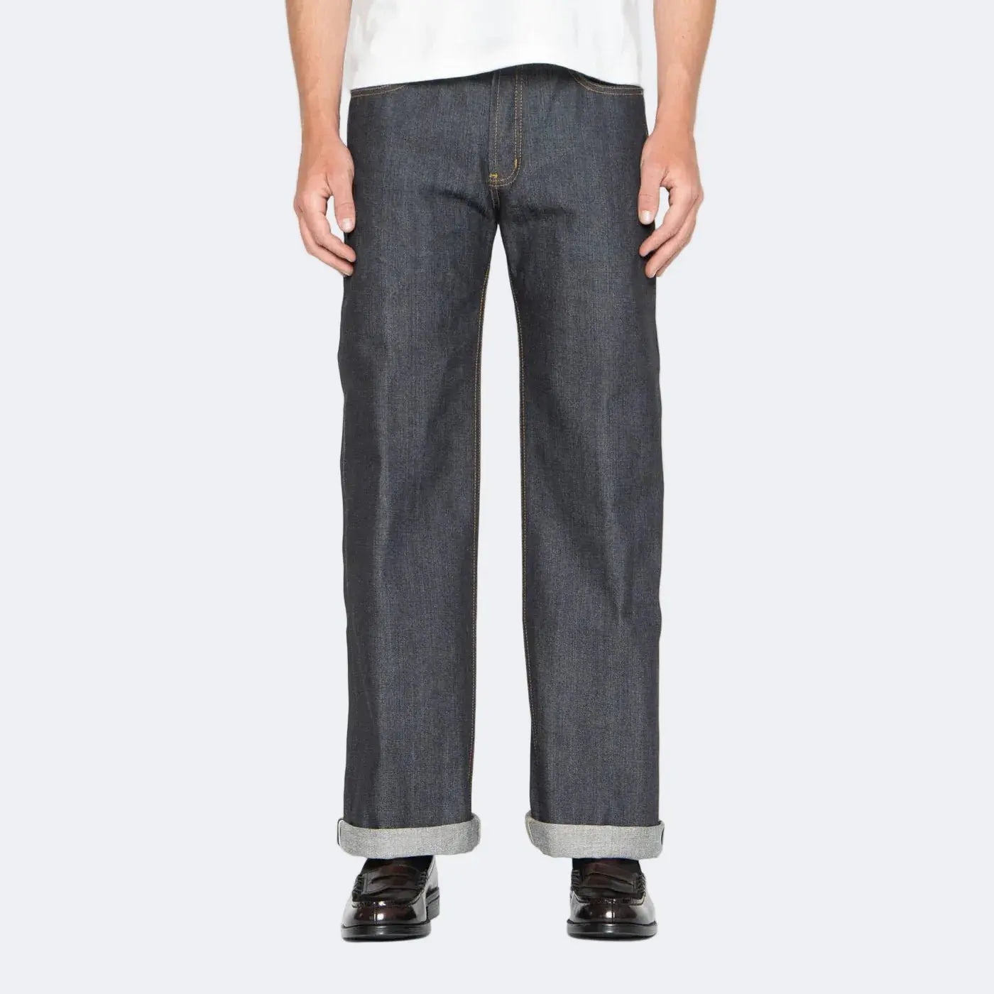 LEFT HAND TWILL - Strong Guy 13.75oz - Raw Denim