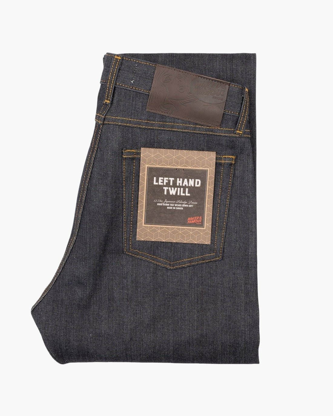 LEFT HAND TWILL - Strong Guy 13.75oz - Raw Denim