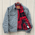 LEGENDS RIDER COAT - Charcoal Walking Rock Lining - Raw Denim
