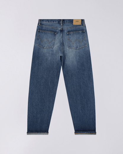 LOOSE JEANS - Blue Dark Used - Raw Denim