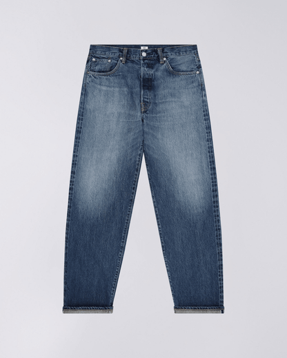 LOOSE JEANS - Blue Dark Used - Raw Denim