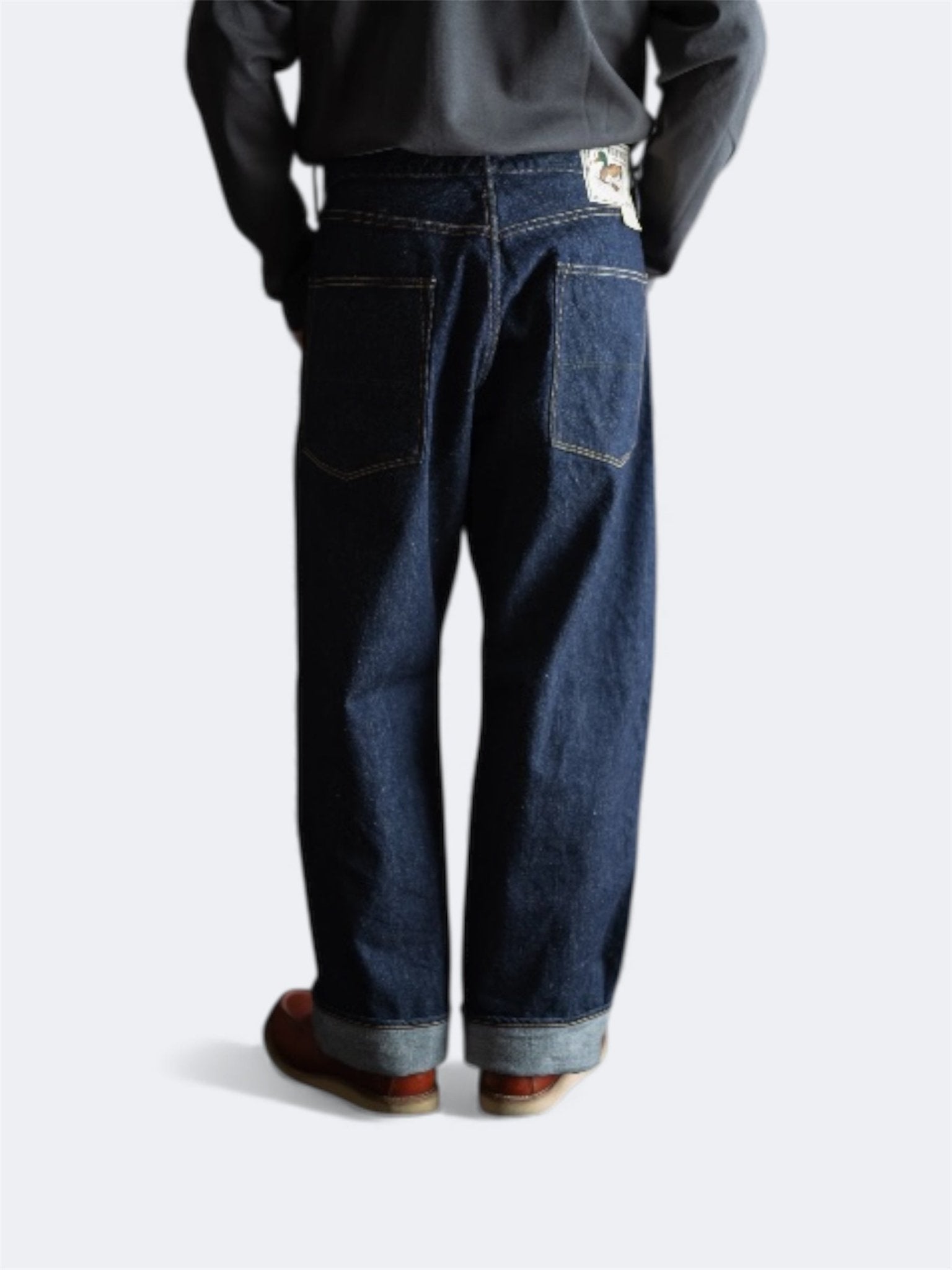 M1011RC (001) YOSHIDENIM WILD DUCK JEANS - Raw Denim