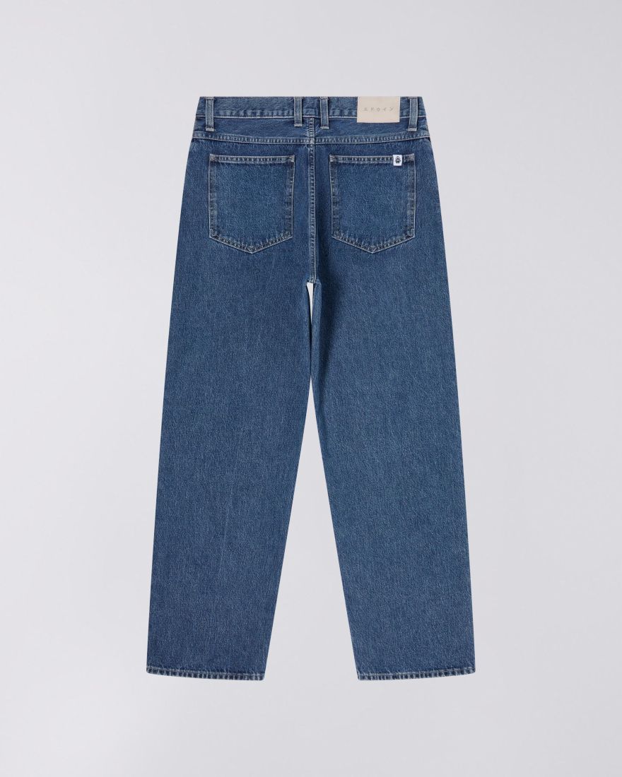 MATRIX PANT - Blue Mid Marble Wash - Raw Denim