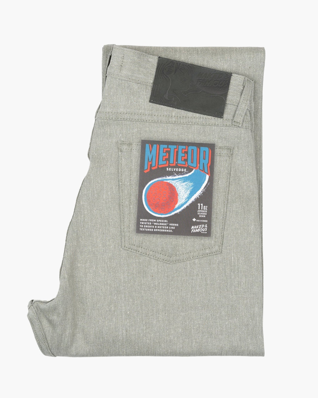 METEOR SELVEDGE - Weird Guy 11oz - Raw Denim
