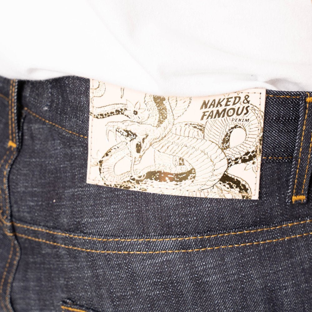 Naked &amp; Famous - Chinese New Year - Year of the Snake 12,5 oz - Raw Denim