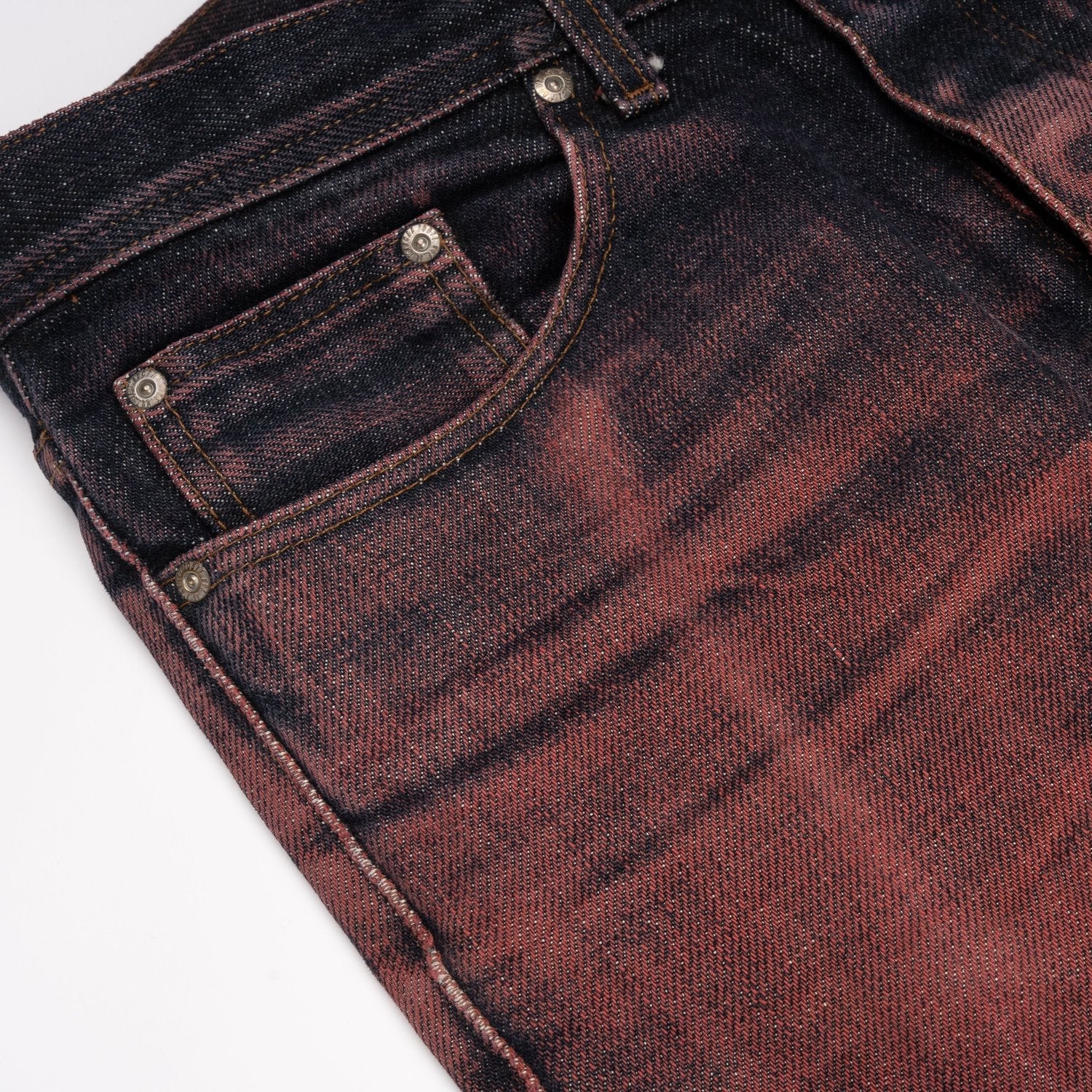 Naked &amp; Famous - Elephant 13 - Red Core 21 oz - Raw Denim