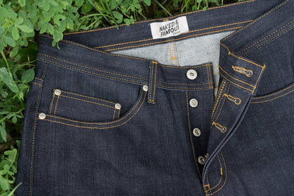 Naked &amp; Famous - Offshoot Broken Twill Selvedge 13.75 oz - Raw Denim