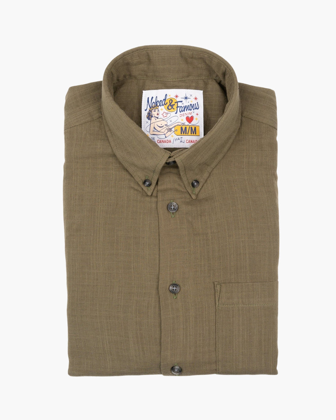 DOUBLE WEAVE GAUZE - Easy Shirt - Juniper - Raw Denim