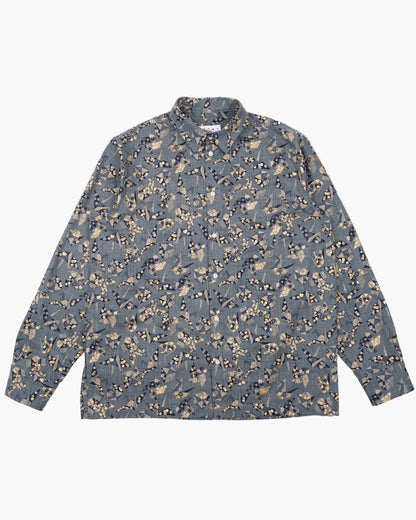 TRUE SHIRT - Origami Poplin - Raw Denim