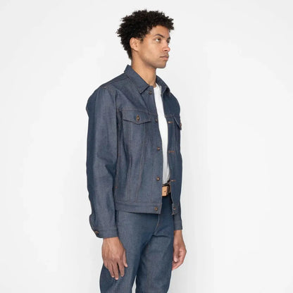 NATURAL INDIGO SELVEDGE - Denim jakke - 12oz - Raw Denim