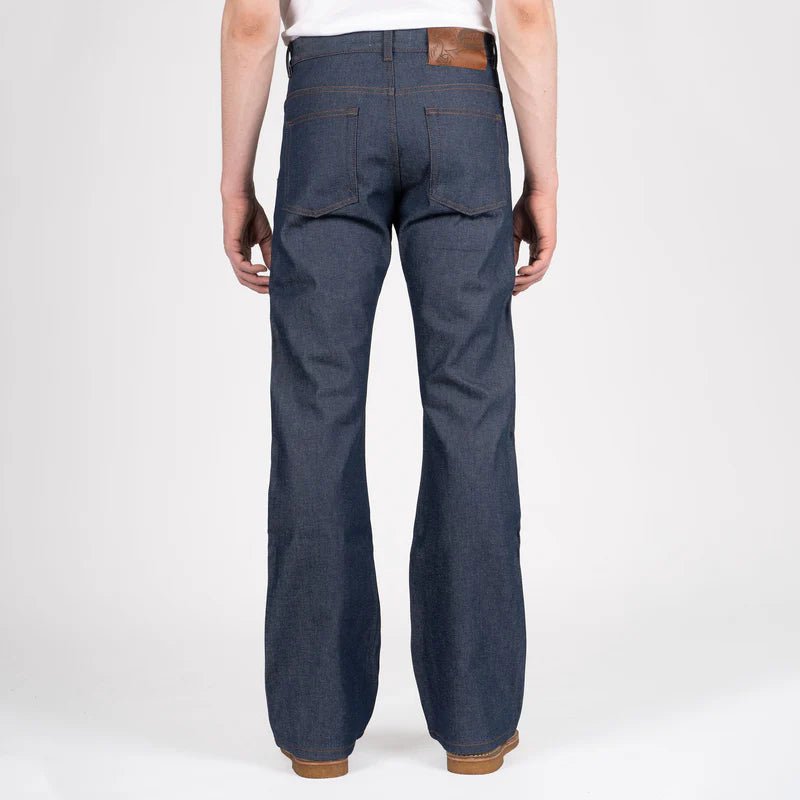 NATURAL INDIGO SELVEDGE - Groovy Guy 12.5oz - Raw Denim