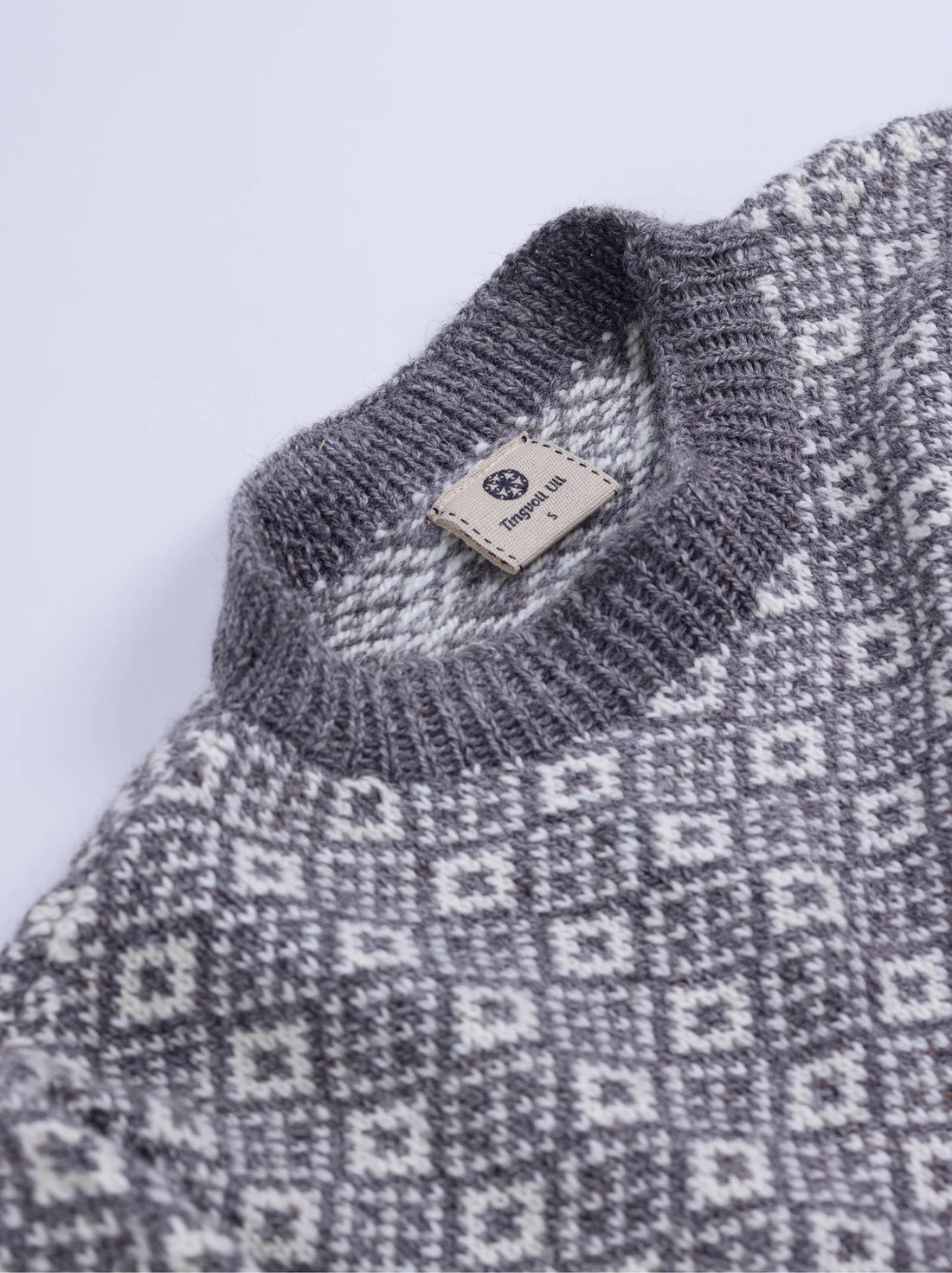 OLVE ULLGENSER - Grey &amp; Natural White - Raw Denim