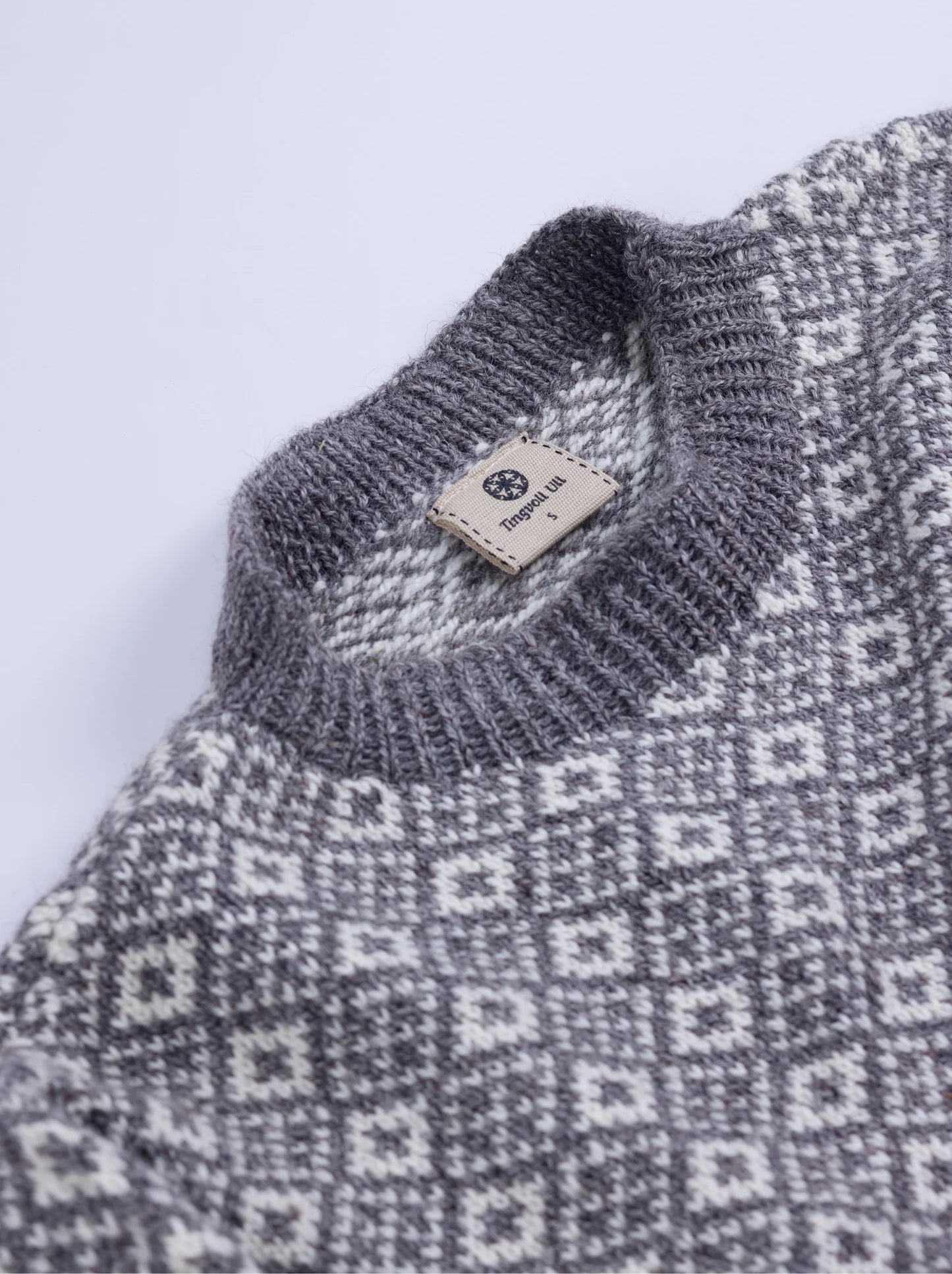 OLVE ULLGENSER - Grey &amp; Natural White - Raw Denim