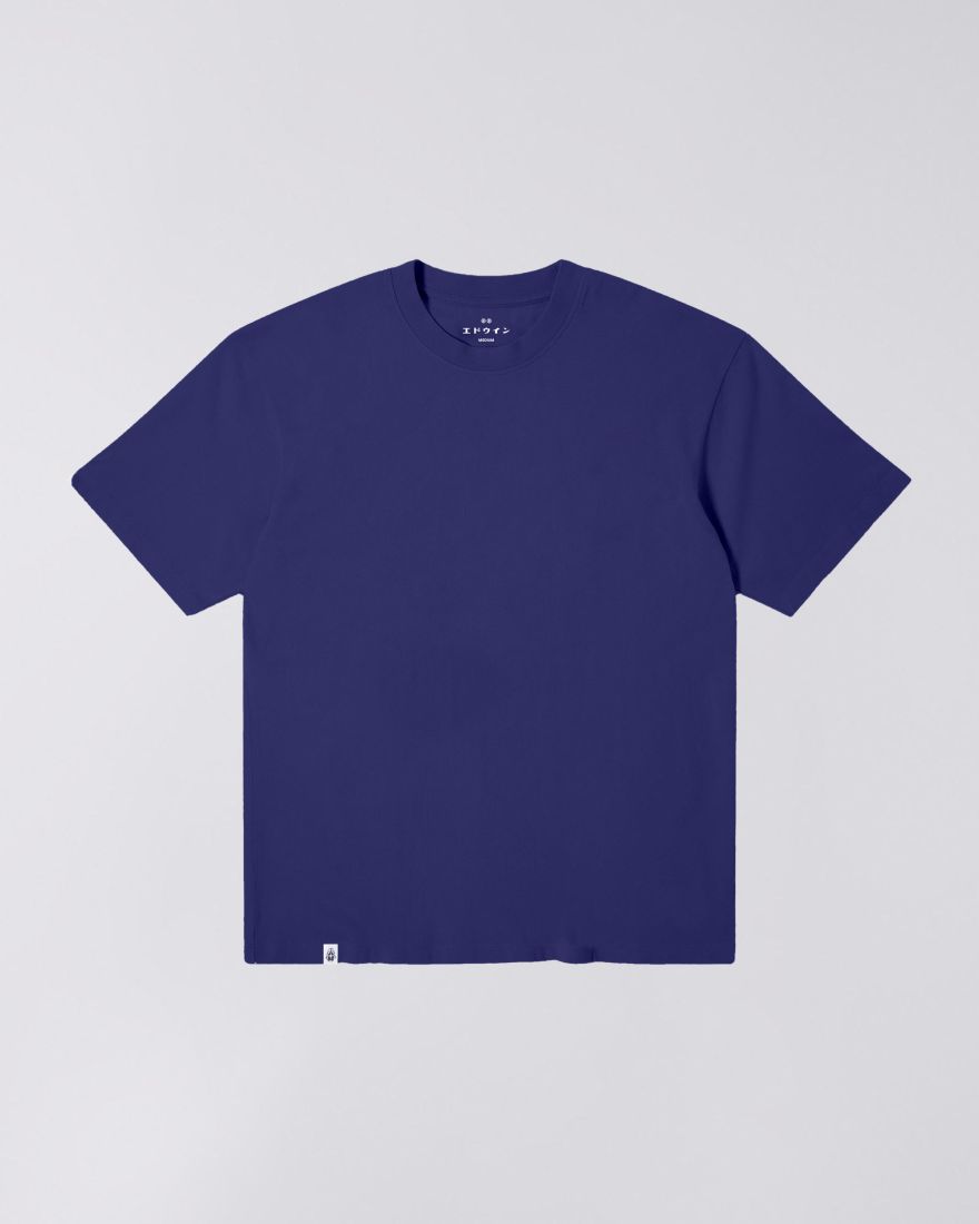 Oversize Basic T-Shirt - EDWIN - Raw Denim