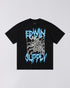 PANKU KOCHU T - SHIRT - Black - Raw Denim