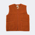PEPITKO WOOL VEST - Fox - Raw Denim