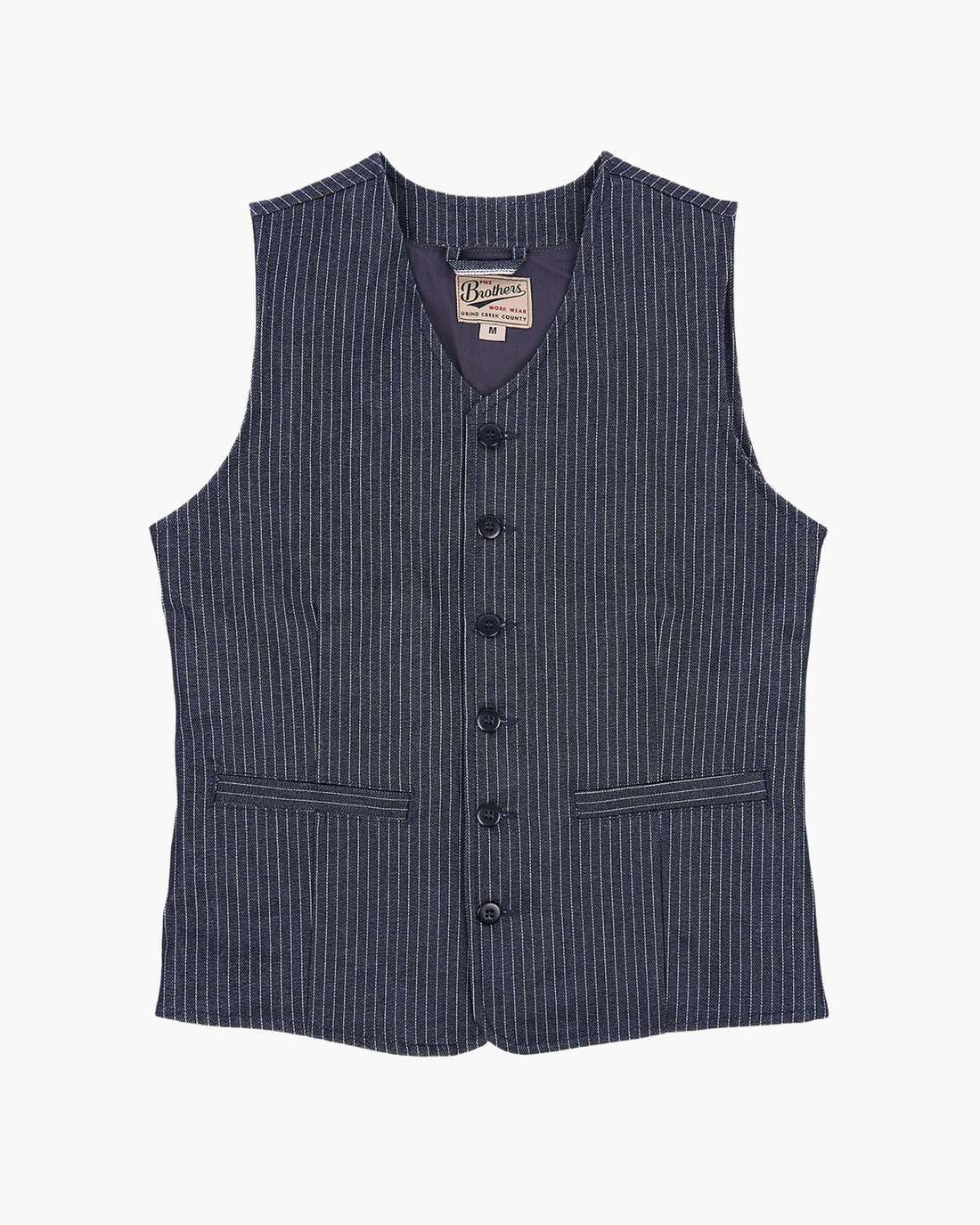 1905 HAULER VEST - Blue Wabash