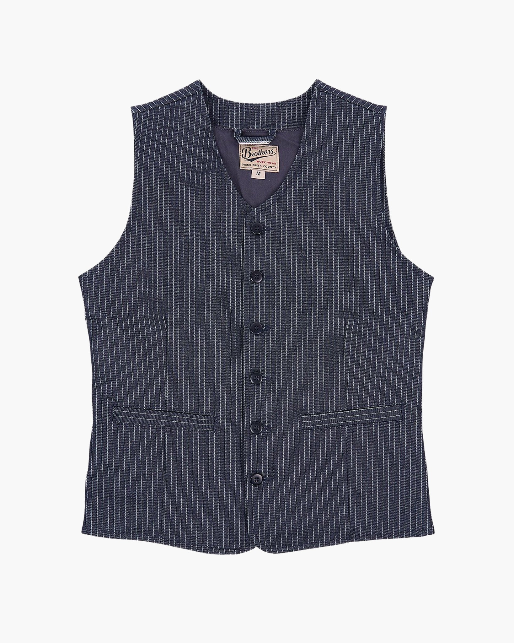 1905 HAULER VEST - Blue Wabash