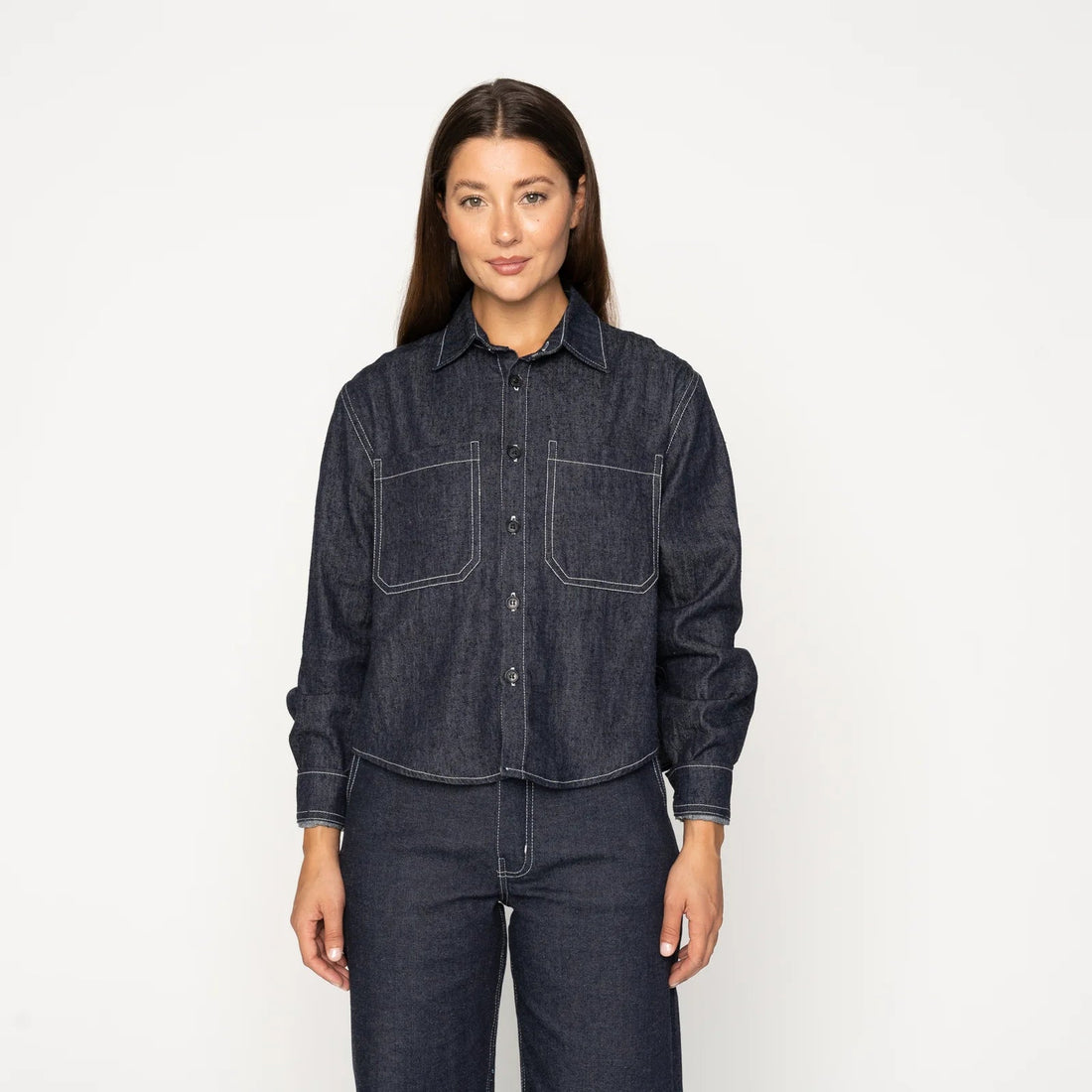 PRINCETON SHIRT - 10oz Rinsed Denim - Raw Denim