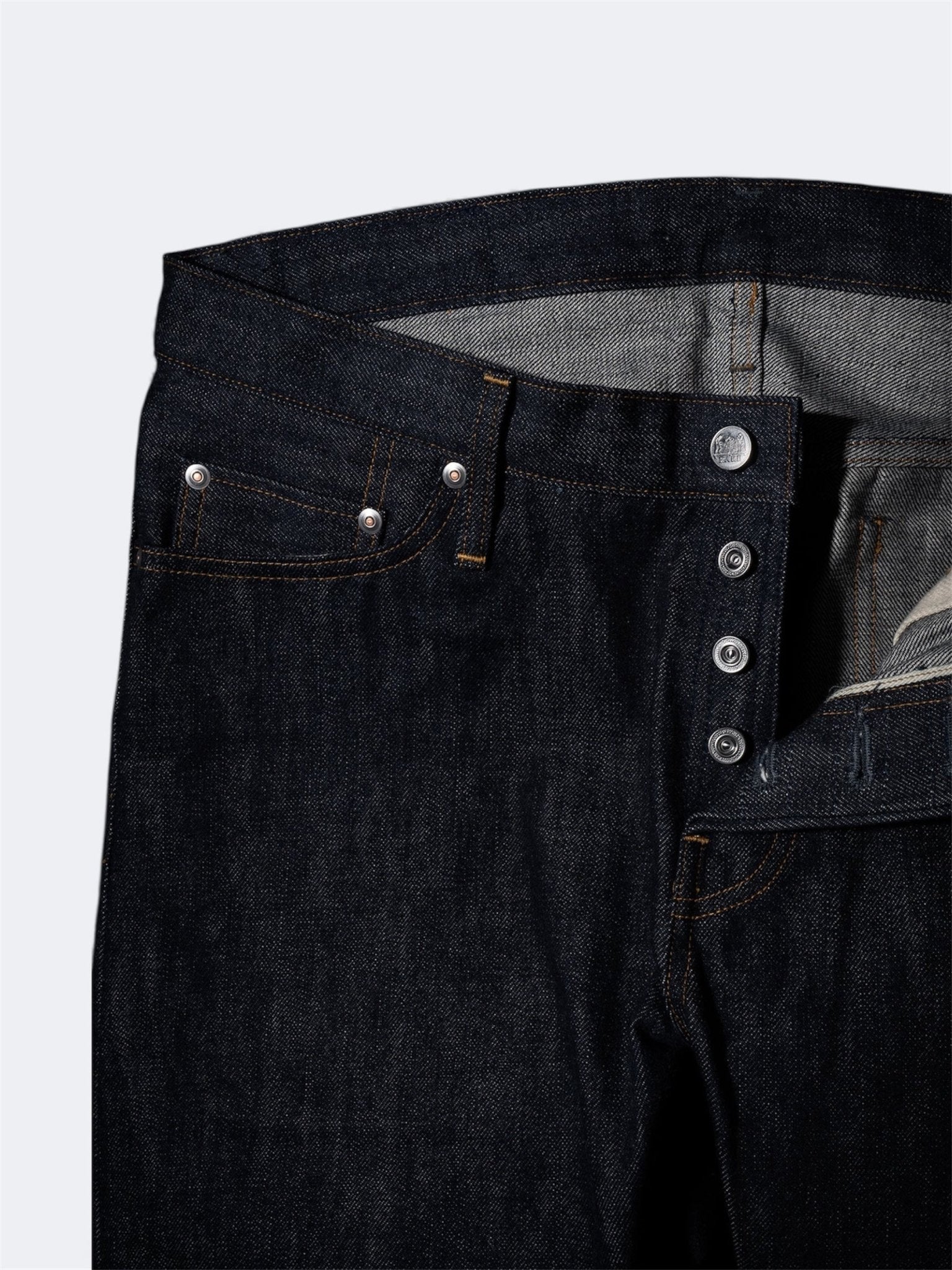 R008 (000W) RARE JEANS / Straight - Raw Denim