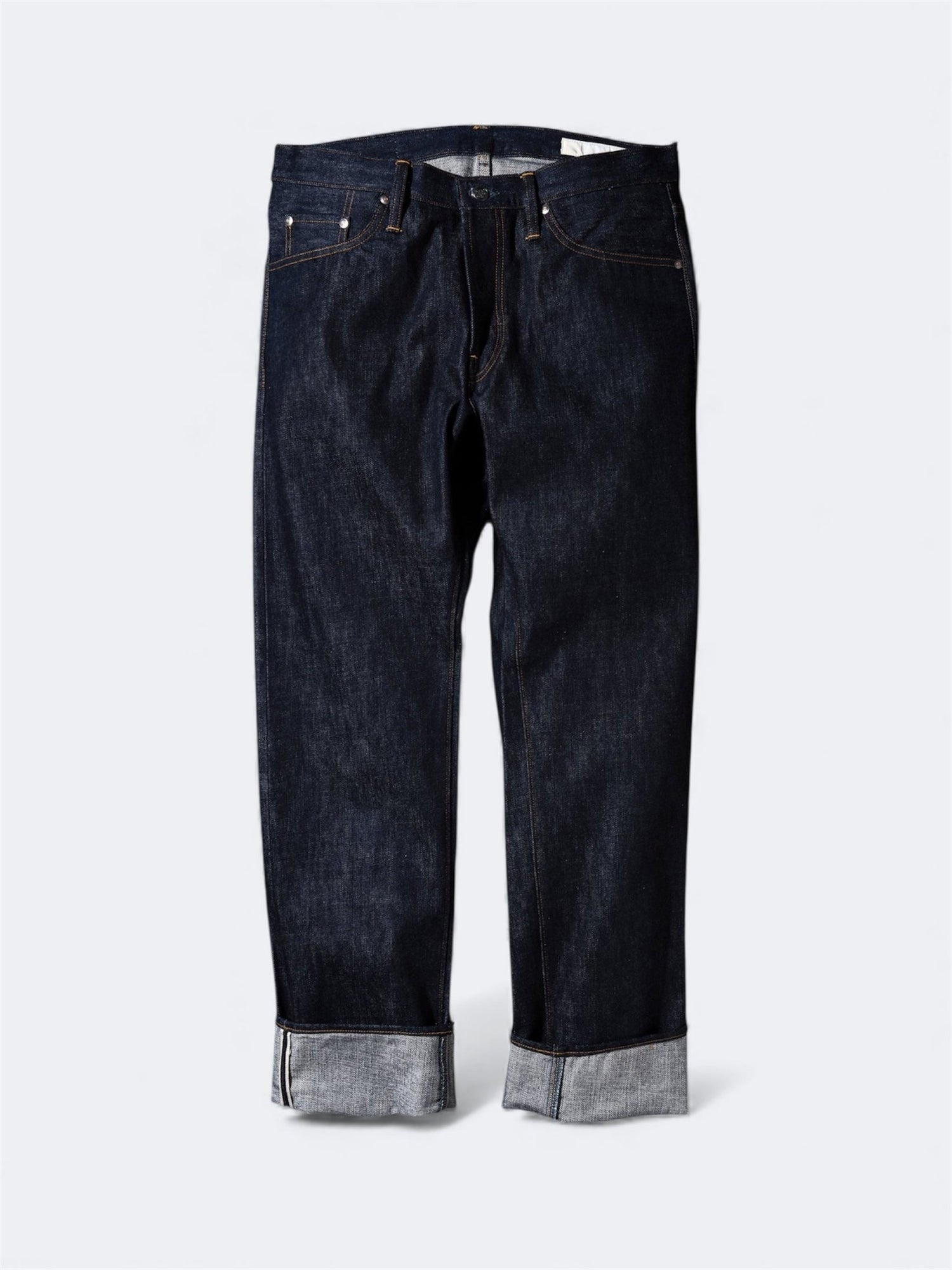 R008 (000W) RARE JEANS / Straight - Raw Denim