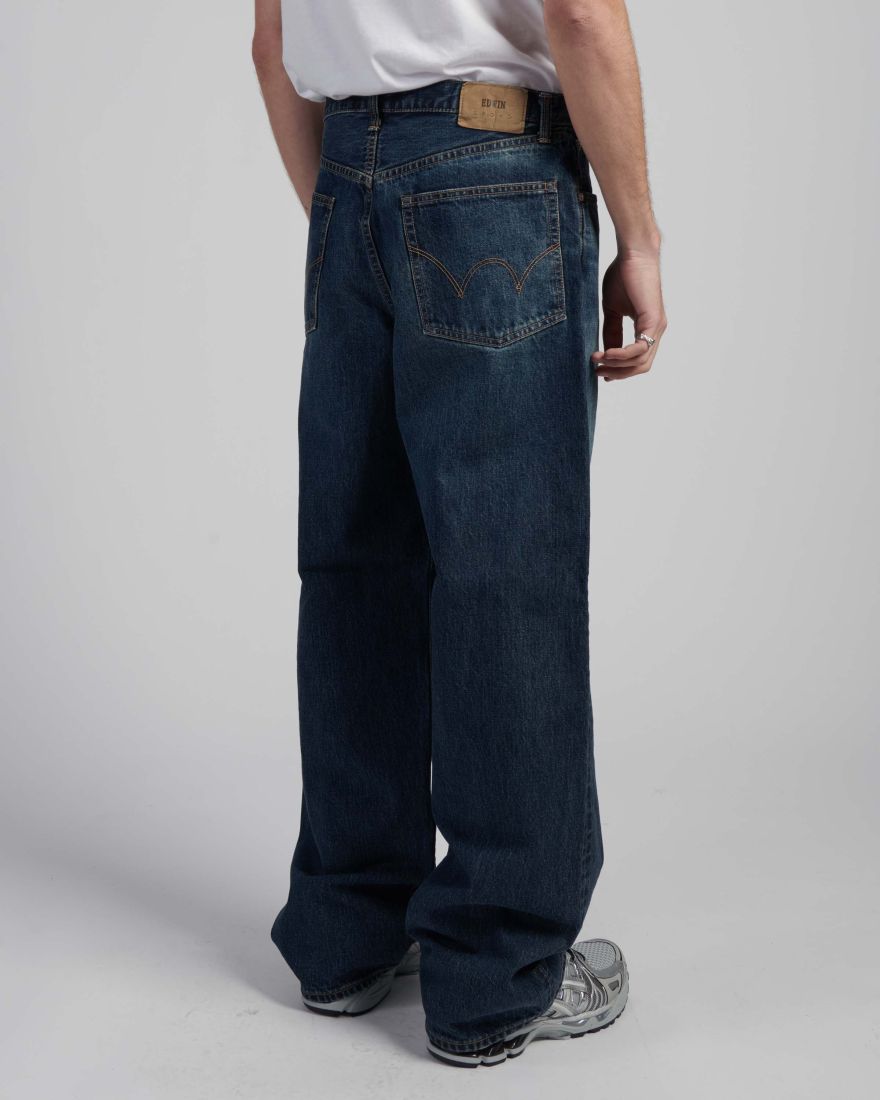 Rainbow selvedge - Blue Dark Used - Wide Pant - Raw Denim