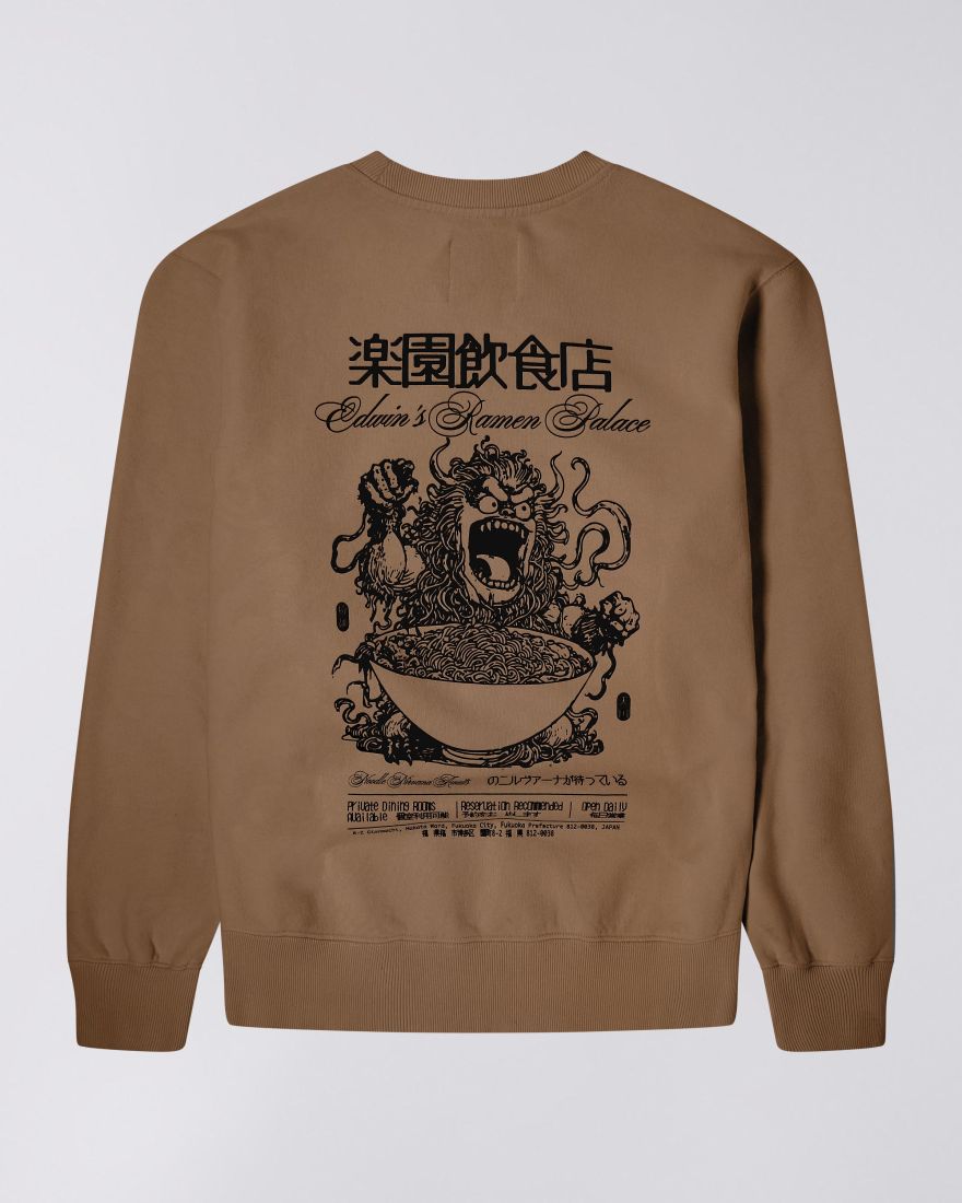 Ramen Palace Sweat - Shitake - EDWIN - Raw Denim