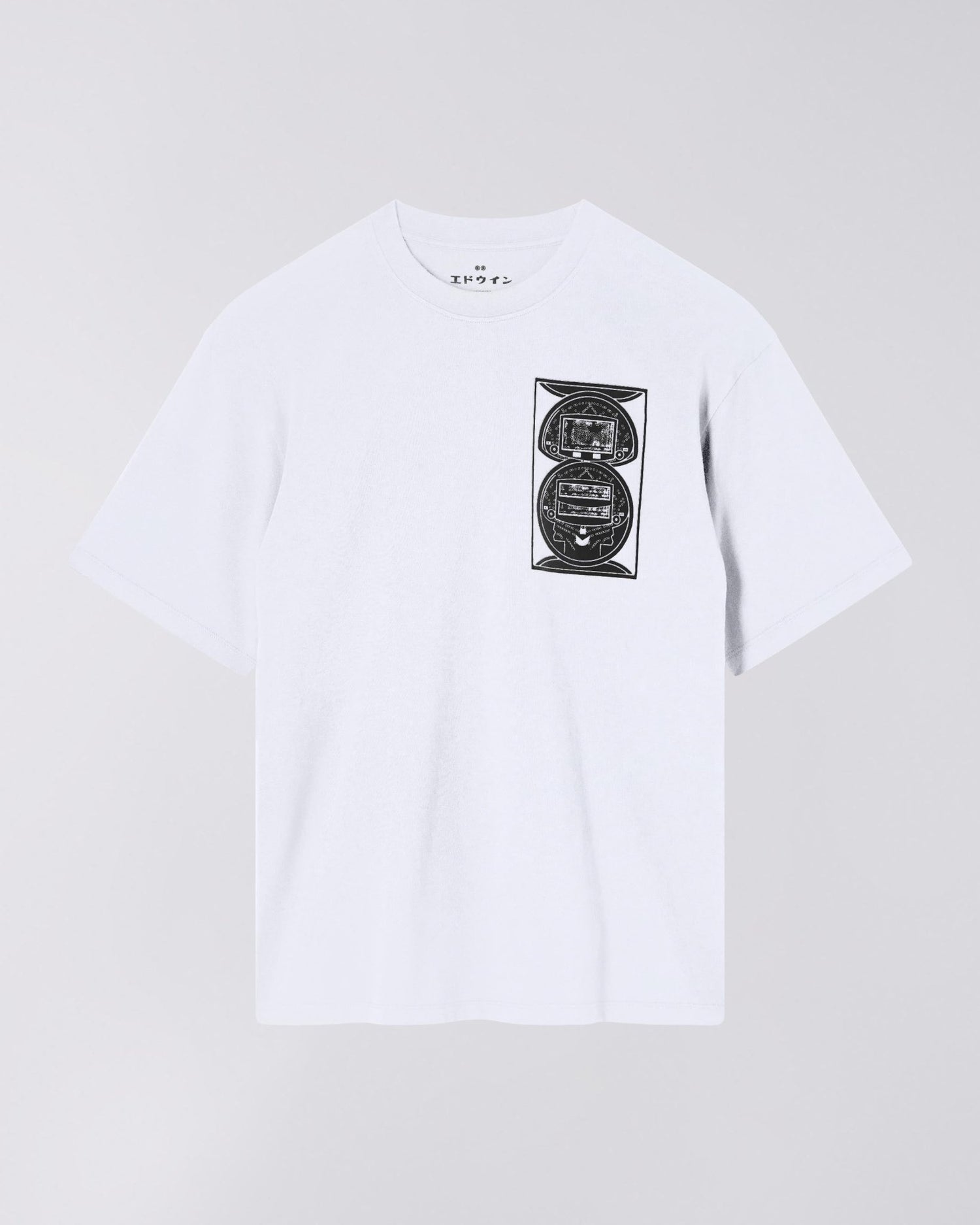 Slot Machine T-Shirt - White - EDWIN - Raw Denim