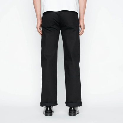 SOLID BLACK - Strong Guy - 13 oz - Raw Denim