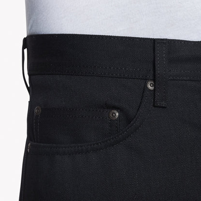 SOLID BLACK - Weird Guy 13 oz - Raw Denim