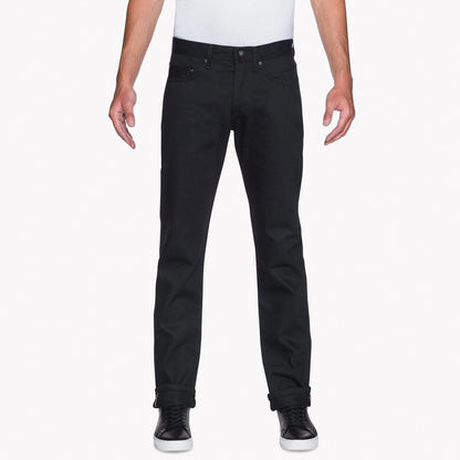 SOLID BLACK - Weird Guy 13 oz - Raw Denim
