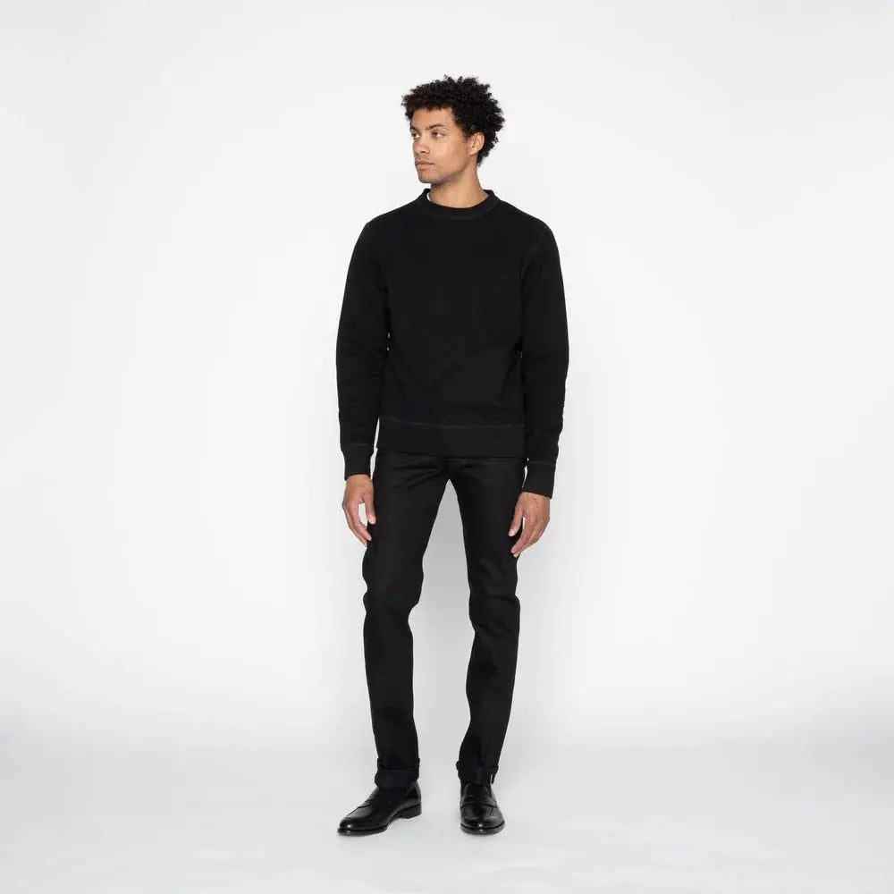 SOLID BLACK - Weird Guy 13 oz - Raw Denim