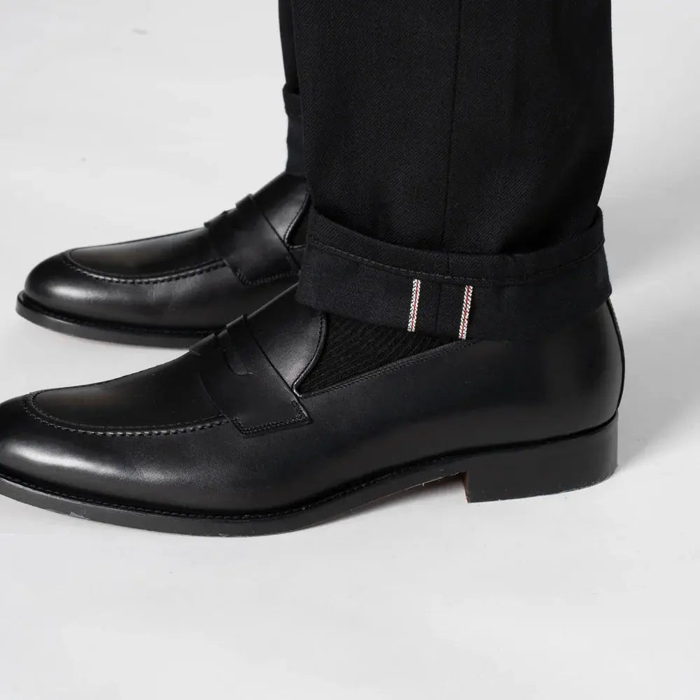 SOLID BLACK - Weird Guy 13 oz - Raw Denim