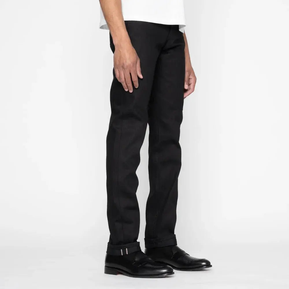 SOLID BLACK - Weird Guy 13 oz - Raw Denim