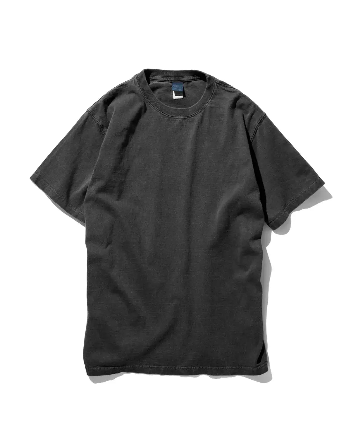 S/S CREW TEE - Black - Raw Denim