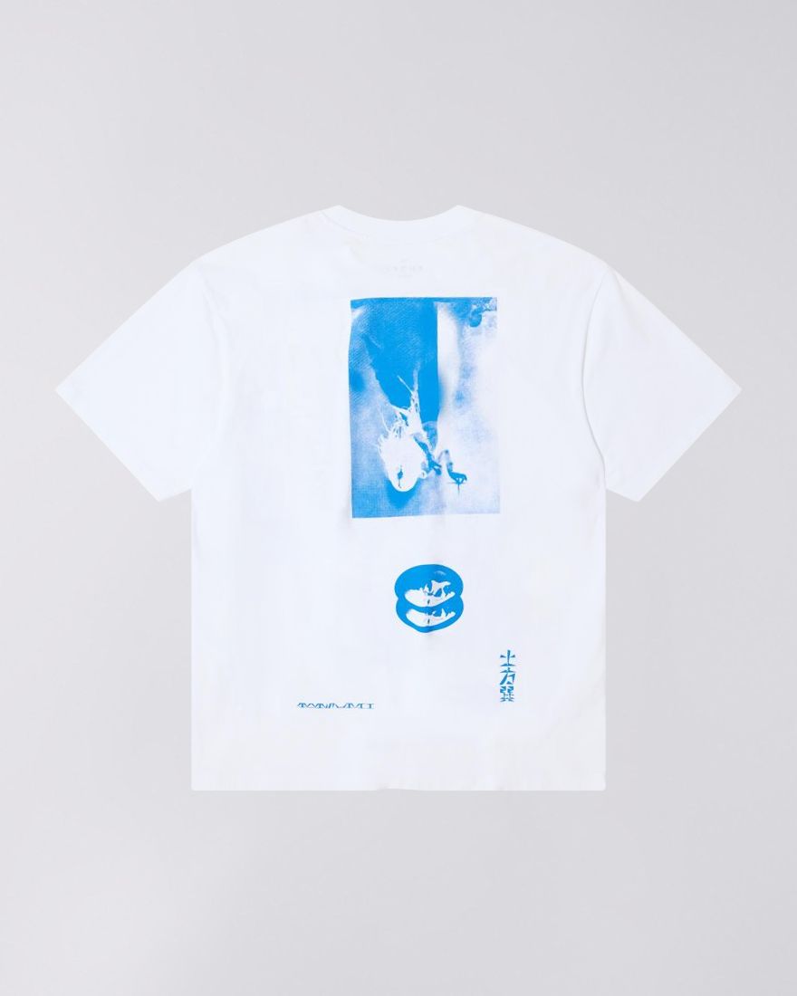 TATSUMI T - SHIRT - White - Raw Denim