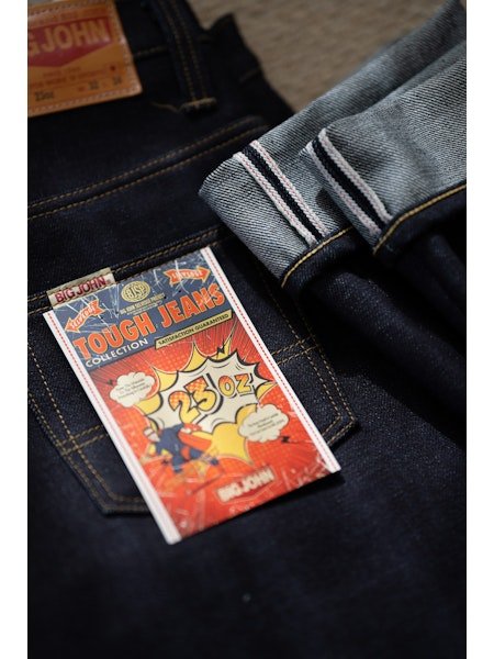 Tough Jeans 23 oz sanforized - Big John - Raw Denim