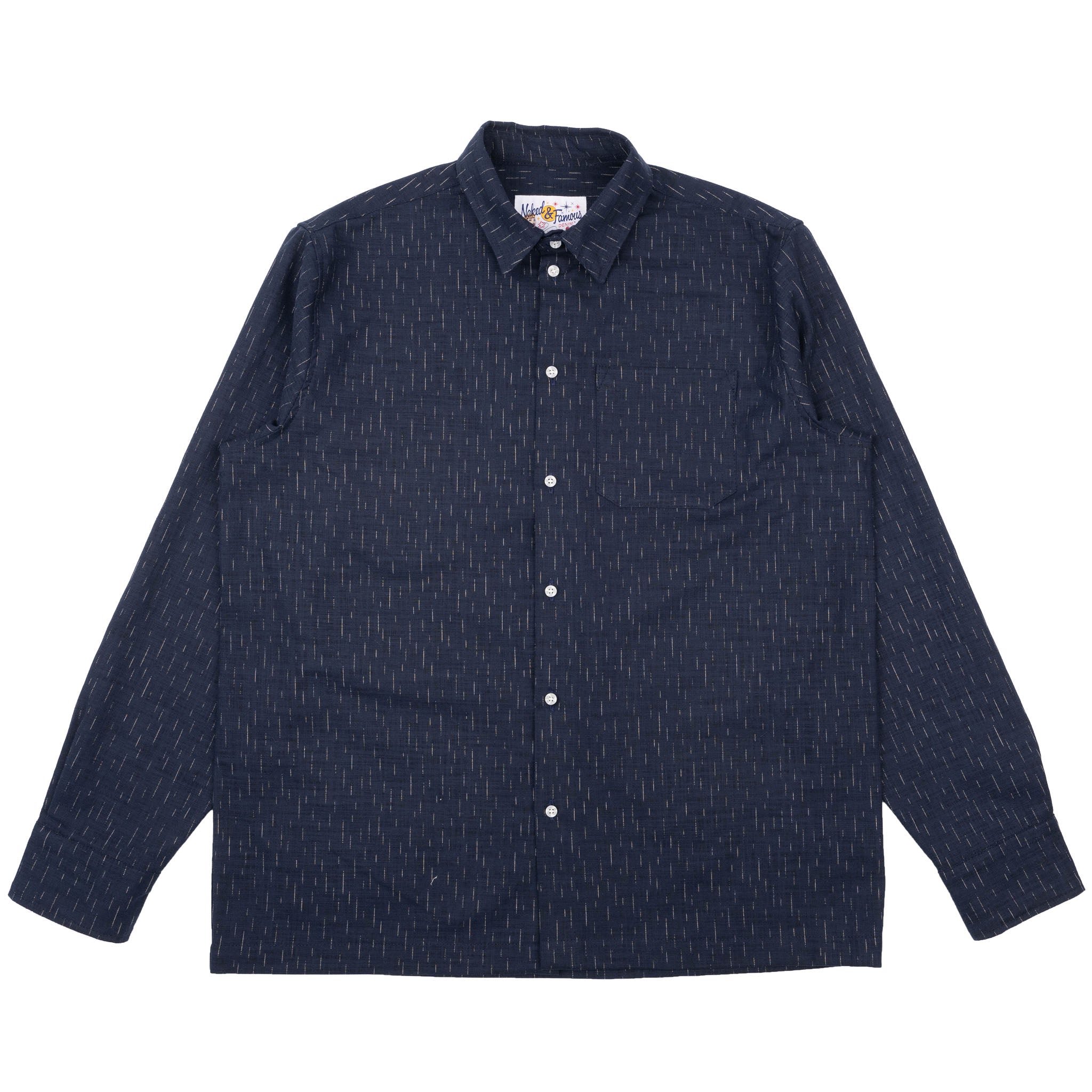 TRUE SHIRT - Kimono Rain - Raw Denim