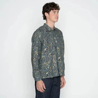 TRUE SHIRT - Origami Poplin - Raw Denim